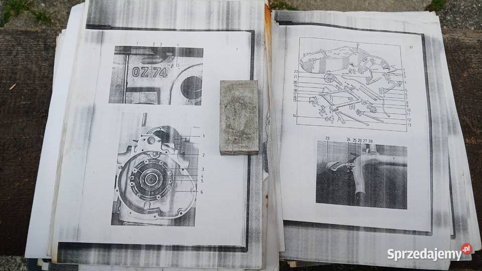 Podrecznik naprawy BMW R75 Sahara Fotokopia Gryfów Śląski