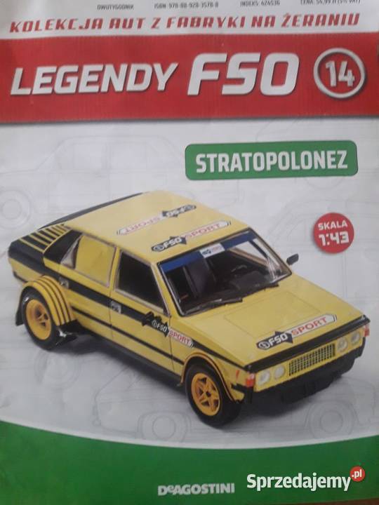Gazetka Legendy FSO 14 Stratopolonez Polonez Piotrków Trybunalski