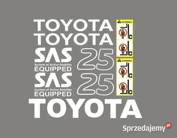 Naklejki oklejenie TOYOTA 25 Zamiennik Janików