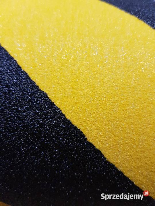 Taśma antypoślizgowa ASTAT żółtoczarna APA 100mm Golina