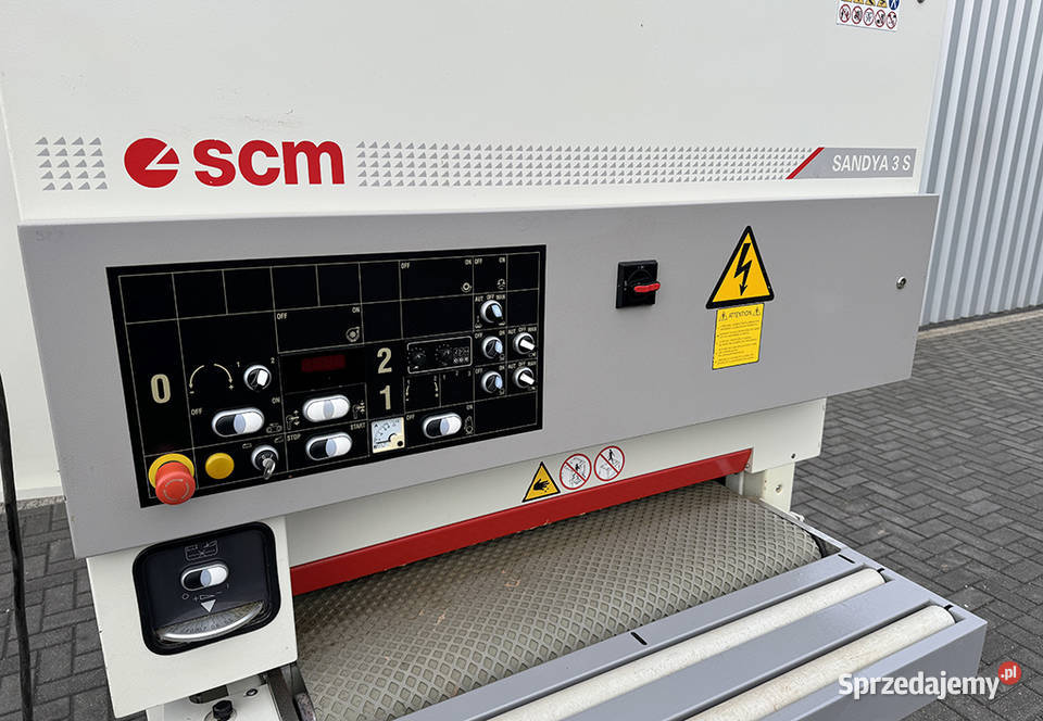 Szlifierka szerokotaśmowa SCM SANDYA 3S Sierakowska Huta