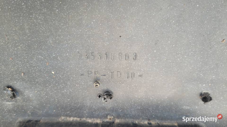 FIAT PANDA II ZDERZAK PRZÓD PRZEDNI Ruda Śląska