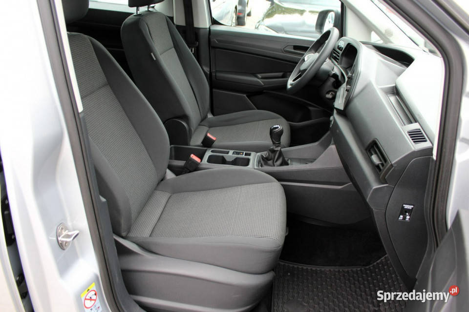 Volkswagen Caddy SalonPL FV23 20TDI 102 Lane wspomaganie kierownicy mazowieckie Sokołów