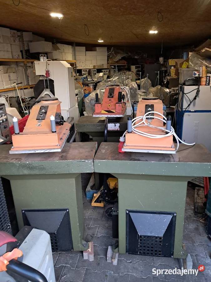 Pakiet maszyn do produkcji obuwia Produkcja Ostrowiec Świętokrzyski sprzedam