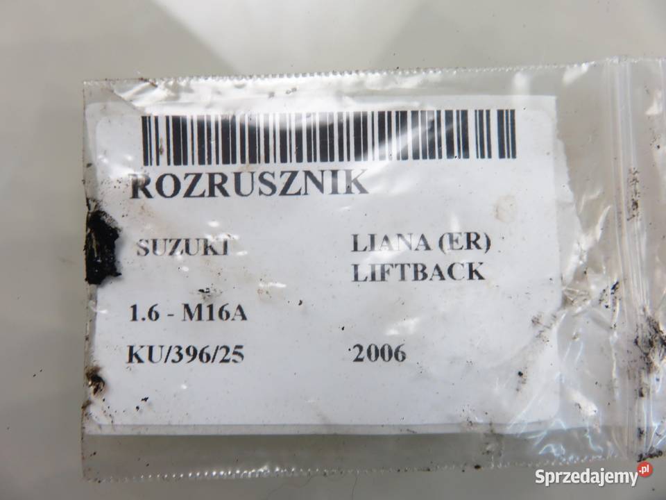 ROZRUSZNIK SUZUKI LIANA LIFTBACK 16 M16A