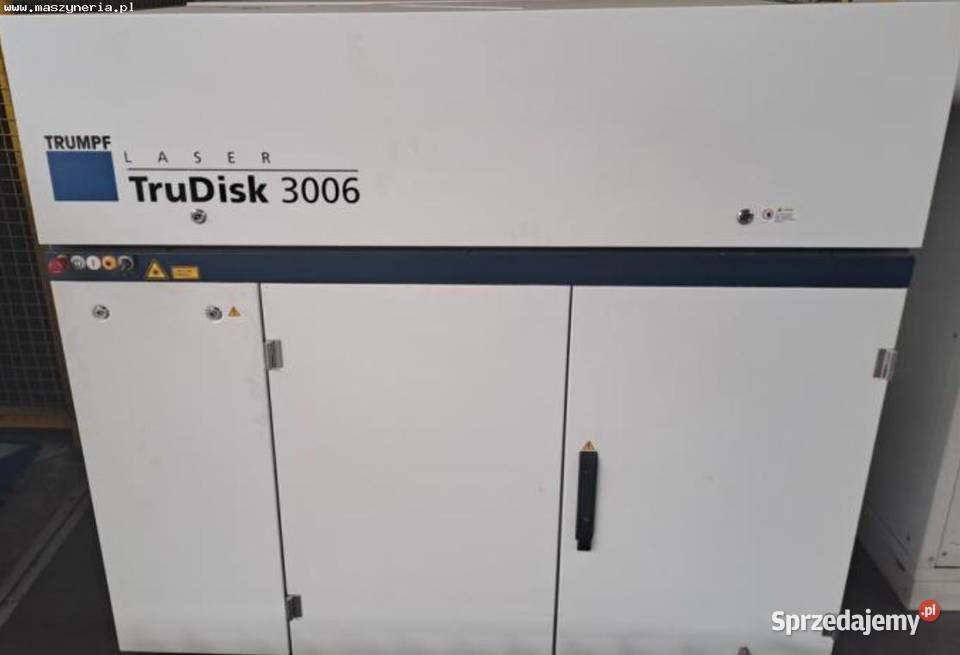 Źródło laserowe TRUMPF TruDisk 3006 6C Jelenia Góra