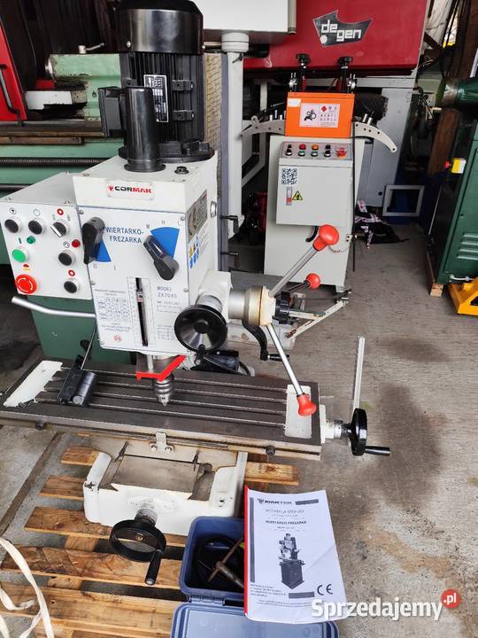 Frezarka do metalu uniwersalna narzędziowa ZX Wódka