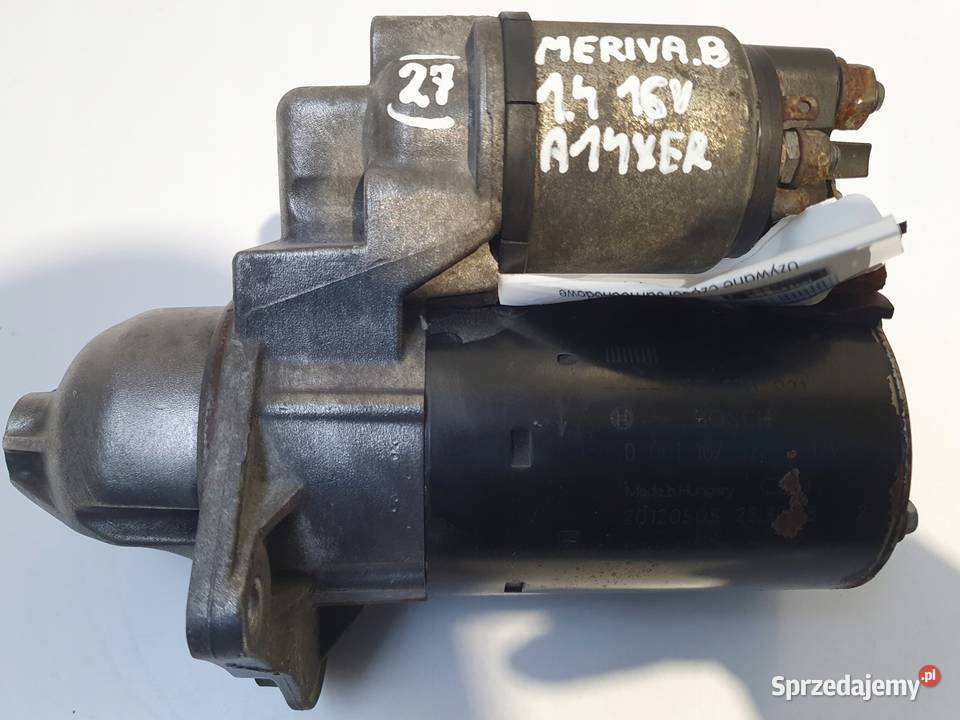 ROZRUSZNIK Opel Meriva B 14 16V 0001107522 osobowe Chełm sprzedam