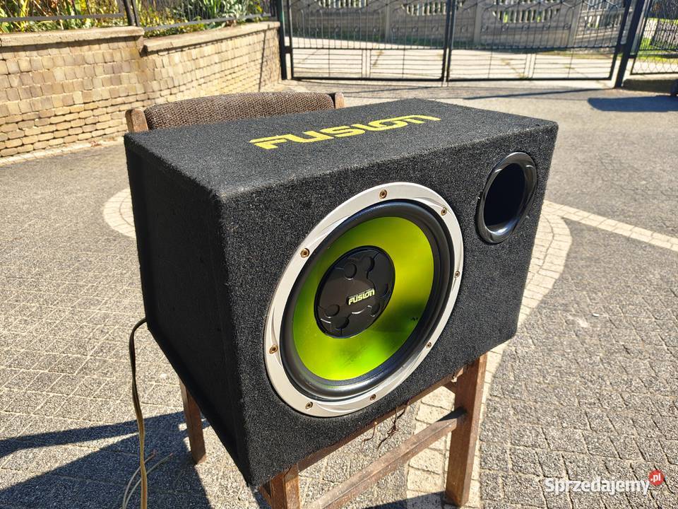 Skrzynia basowa bassowa subwoofer tuba Fusion skrzynie basowe i tuby Niegowonice