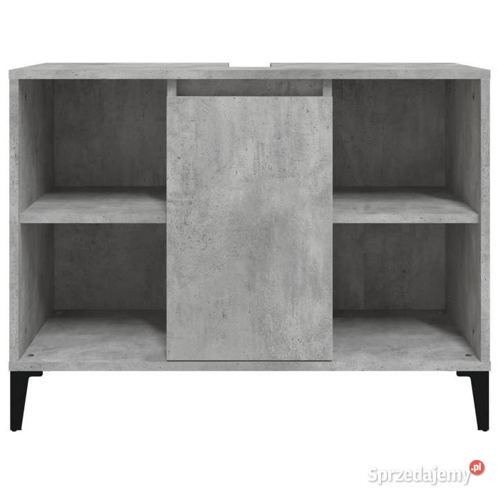 Szafka pod umywalkę szarość betonu 80x33x60 mazowieckie Warszawa