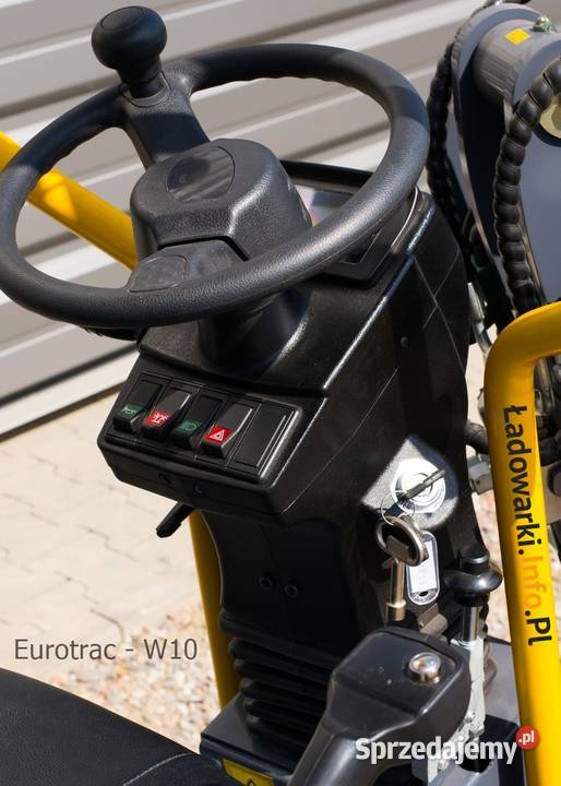 Mini ładowarka przegubowa Eurotrac W10 silnik nie śląskie Zabrze sprzedam