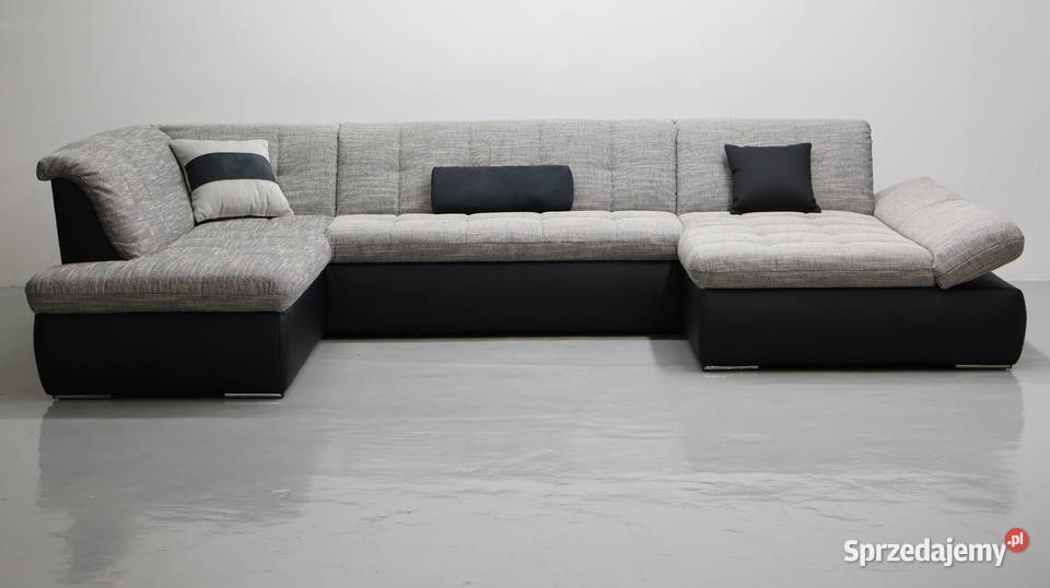 TSC Nowy narożnik U funkcja spania regulowany 210cm wielkopolskie Poznań