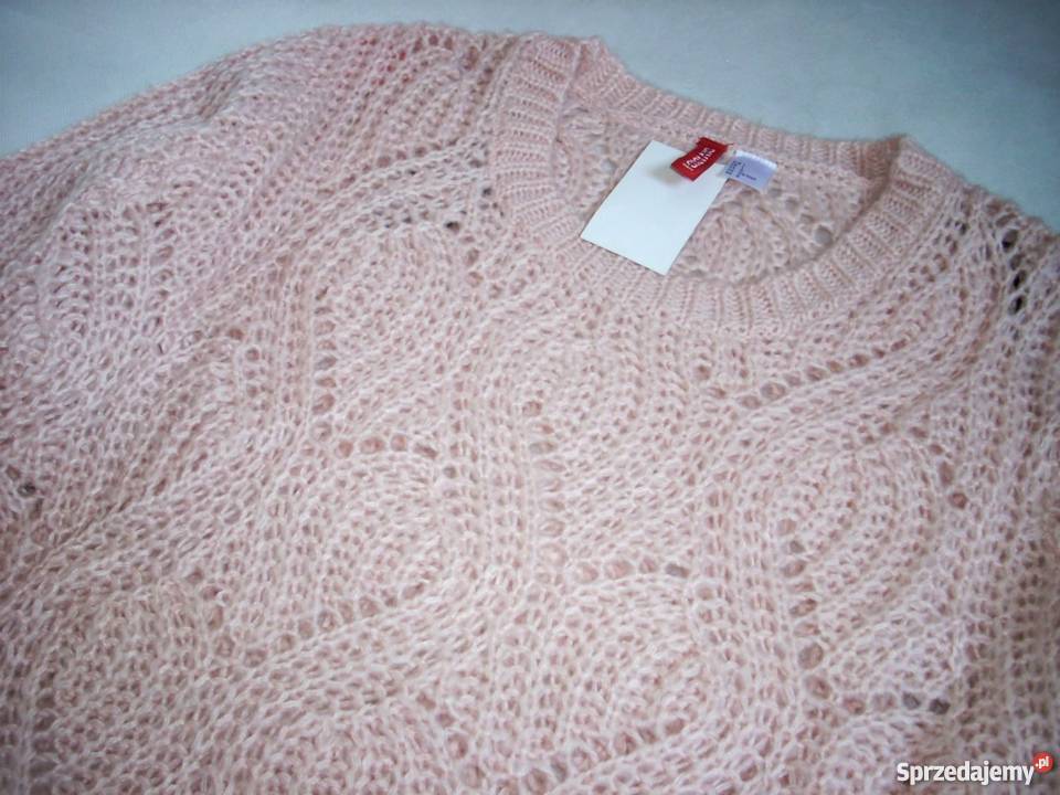 HM sweter Pudrowy NOWY elegancki 40 L małopolskie