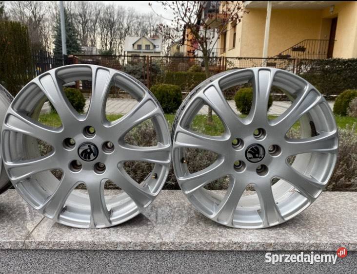 Alufelgi 17 ET54 5x112 VW AudiSkoda Octavia VRS Skoda OE dolnośląskie Bolesławiec sprzedam