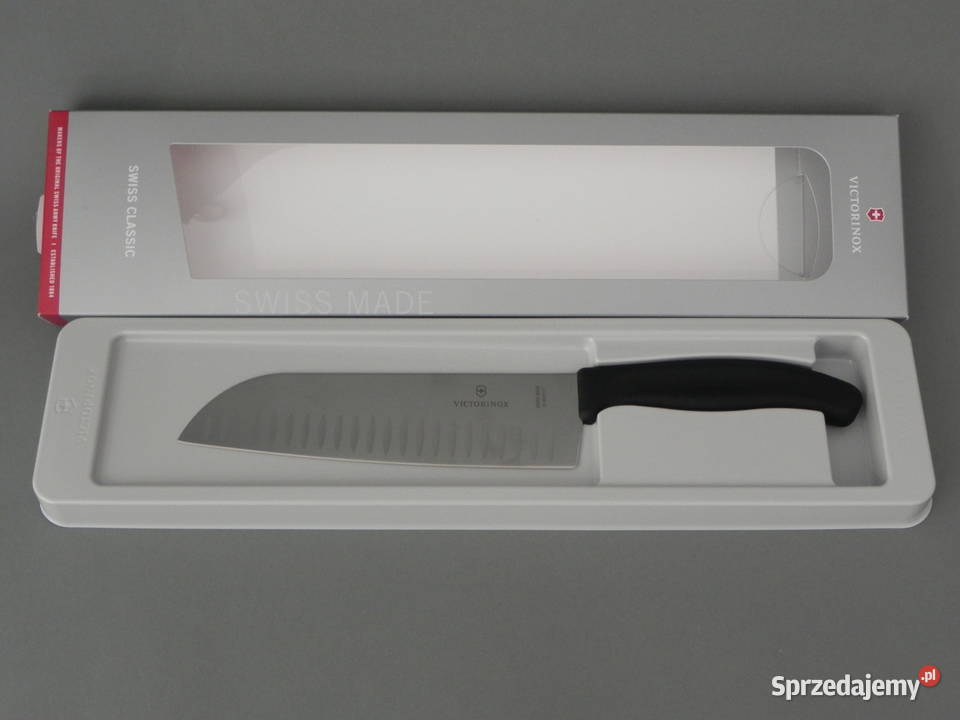 Santoku Victorinox nóż ostrze ryflowane 17 Środa Wielkopolska