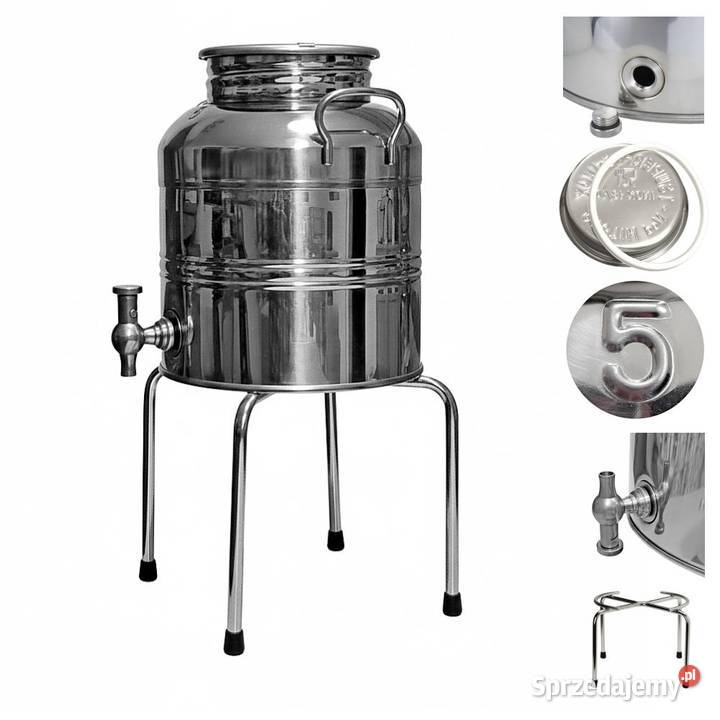 Antałek Beczka ze stali nierdzewnej beczułka śląskie Siemianowice Śląskie
