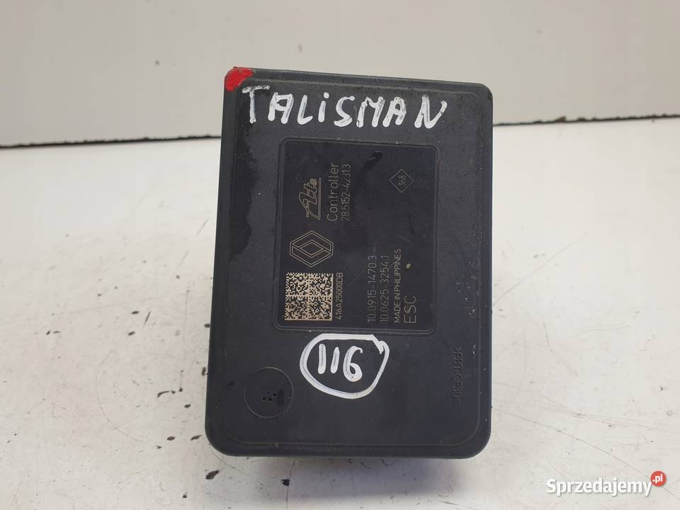 Renault Talisman POMPA ABS Sterownik 476604349R Części samochodowe