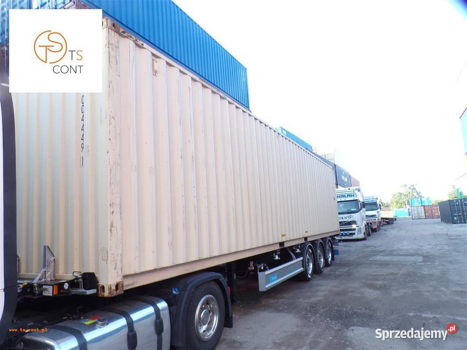 Kontener morski magazynowy budowlany 40 HC dolnośląskie Wrocław sprzedam