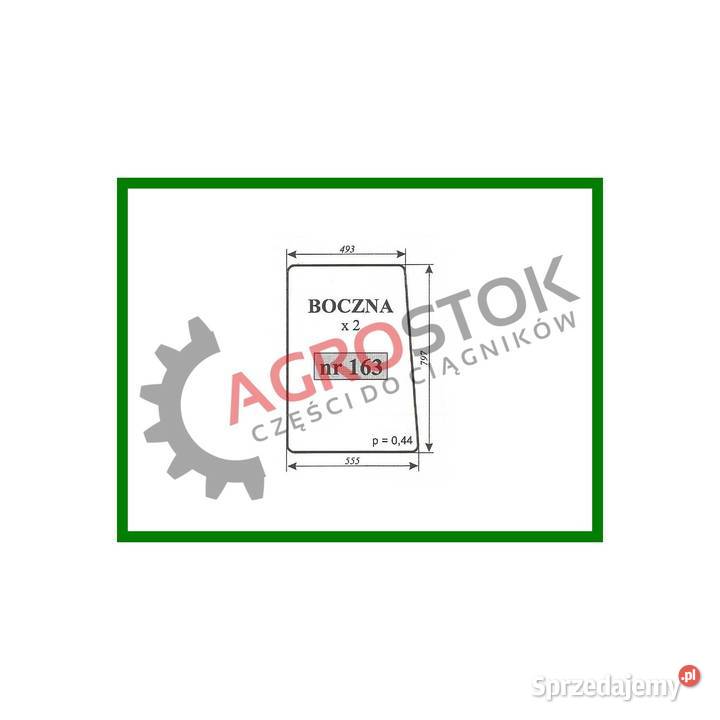 Szyba boczna t25 kabina rosyjska 163 Pozostałe Parczew sprzedam