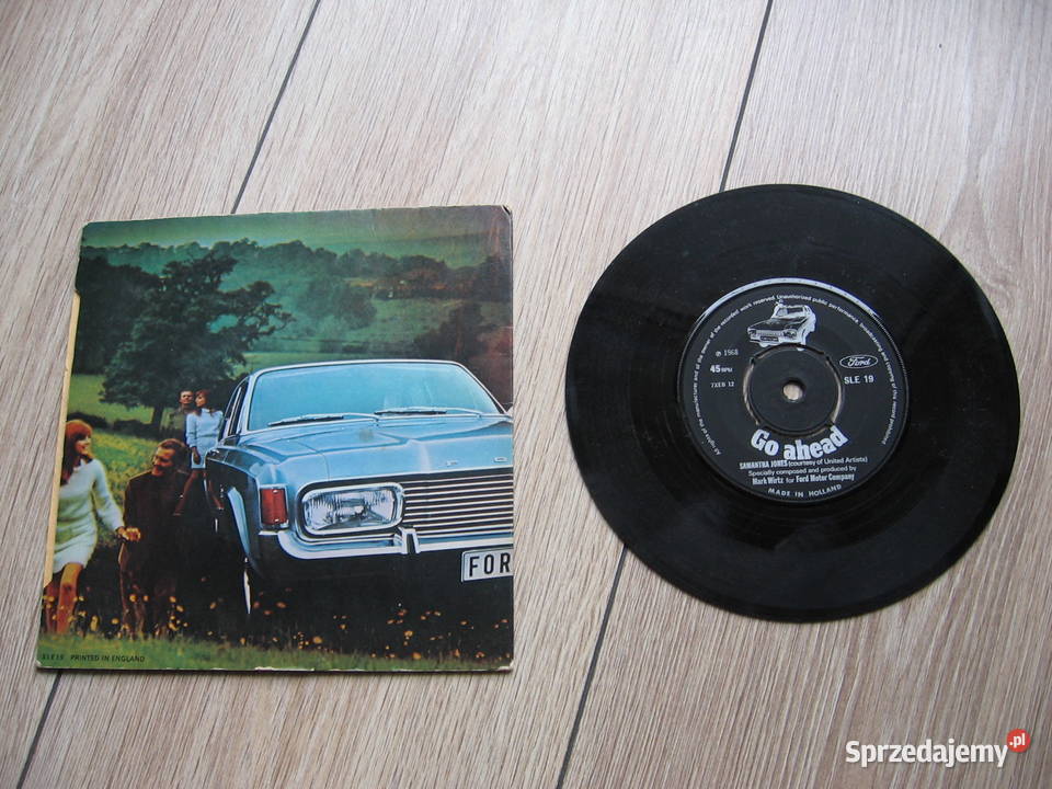 FORD stara płyta analogowa 1968r pamiątka z PRL Przemyśl