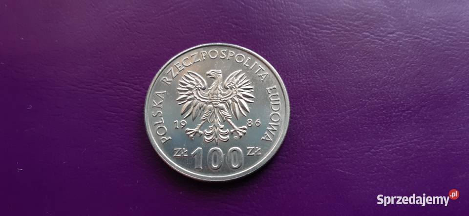 Moneta PRL 100 ZŁOTYCH 1986 WŁADYSŁAW I Pruszków sprzedam