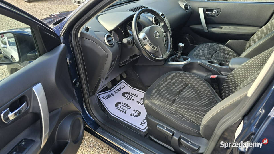 Nissan Qashqai 2x AC PDC I 20072013 granatowy zachodniopomorskie Zieleniewo