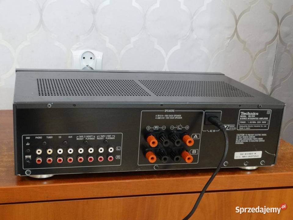 Wzmacniacz Technics SU810 sprawny 380 wat Elektronika Jasło sprzedam