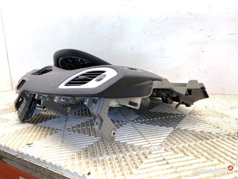 KOKPIT PODUSZKI PASY KOMPLET RENAULT SCENIC III