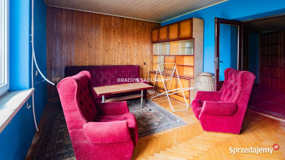 Dom wolnostojący Kraków Sokola 1815m2 asfalt małopolskie