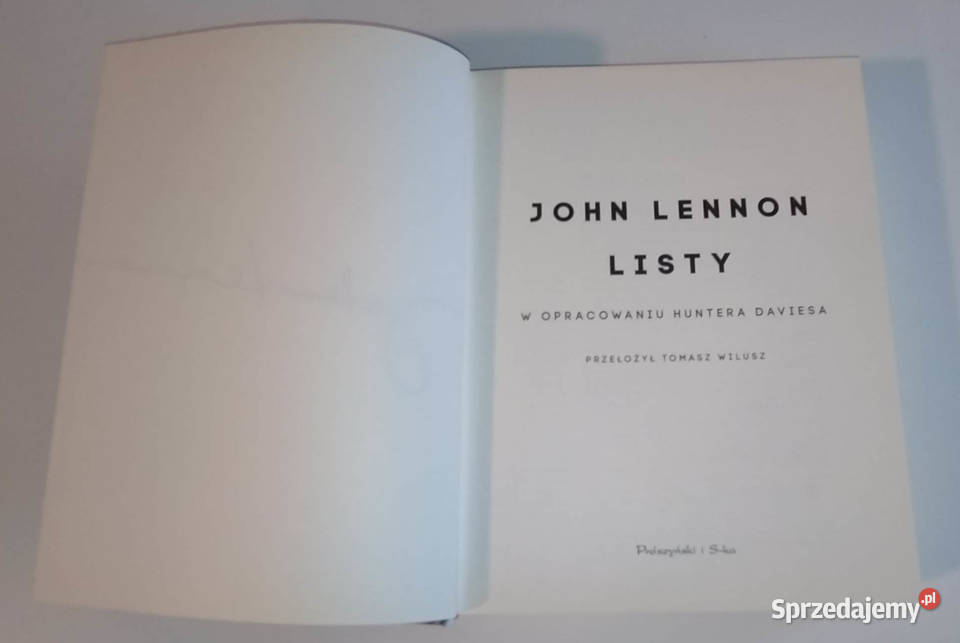 John Lennon listy Warszawa