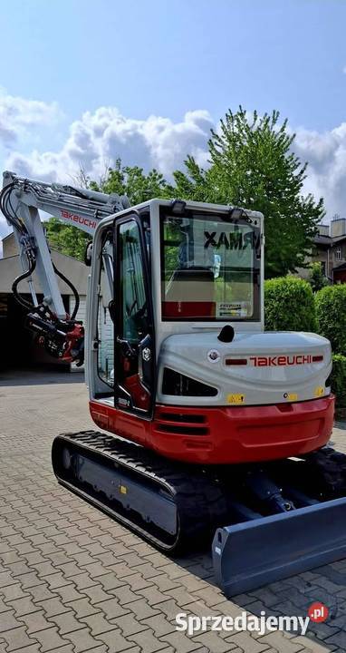 Minikoparka Takeuchi TB250 V5 ROTOTILT NOWA Bielsko-Biała