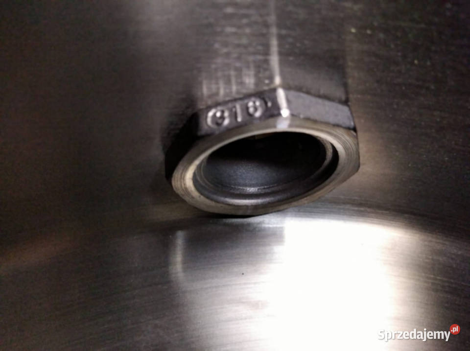 Garnek do zacierania piwa 100L z kranem stal Nysa