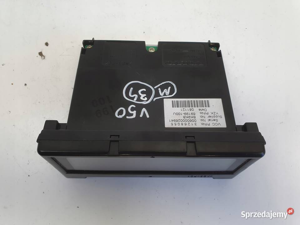 Volvo S40 II V50 C30 EKRAN RADIA Wyświetlacz lubelskie