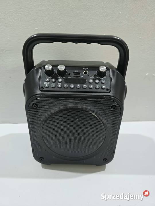 Głośnik Karaoke Bluetooth RGB 2 Mikrofony Nieczajna Górna sprzedam