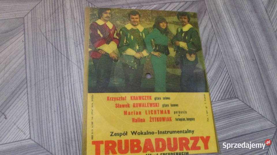 Pocztówka dźwiękowa Trubadurzy Bytom