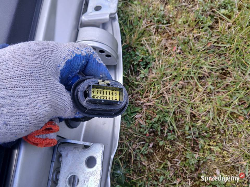 Drzwi lewe tył tylne Peugeot 207EU5DHBlak ETSC osobowe Części samochodowe Radłów