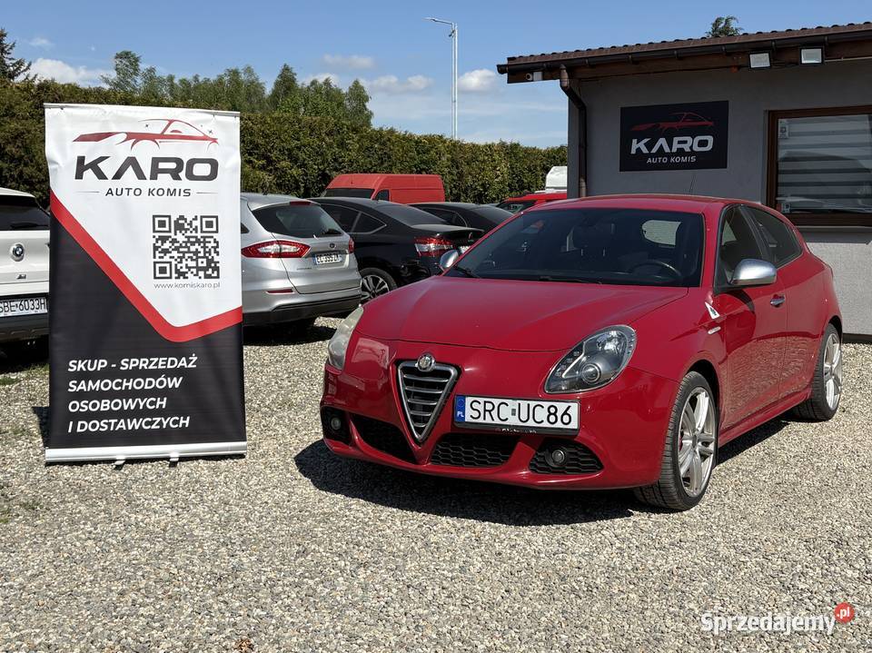 Alfa Romeo Giulietta podgrzewane fotele