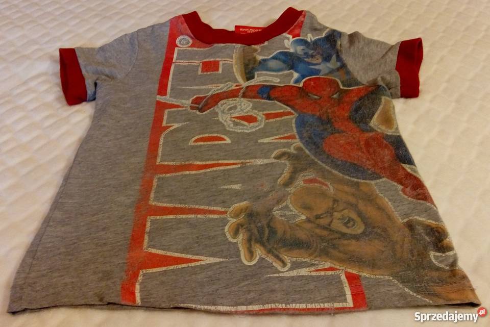 Koszulka chłopięca krótki rękaw Marvel SpiderMan Rogoźnik