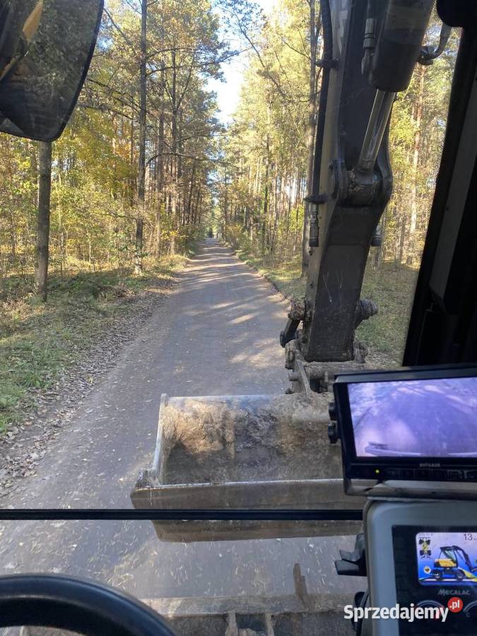 Usługi koparką Mecalac 714 wykopy prace ziemne Wykopy, roboty ziemne Ełk