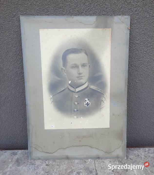 Stary portret żołnierz armia brytyjska Pozostałe sprzedam