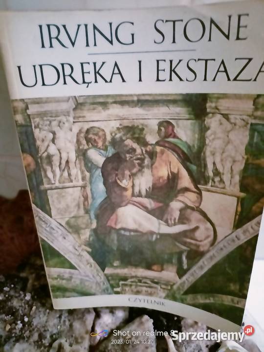 Udręka i ekstaza książki Warszawa Bródno miękka Poradniki, albumy i reportaże