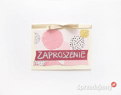 pastelowe zaproszenia bez tekstu proste Pozostałe Pozostałe Gdańsk