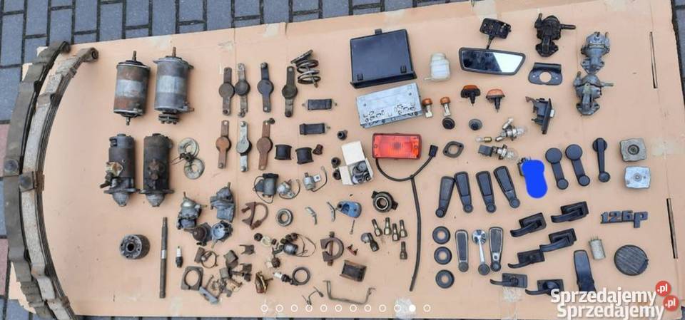 Rozrusznik Fiat 125p inne części nowe i używane Plewiska