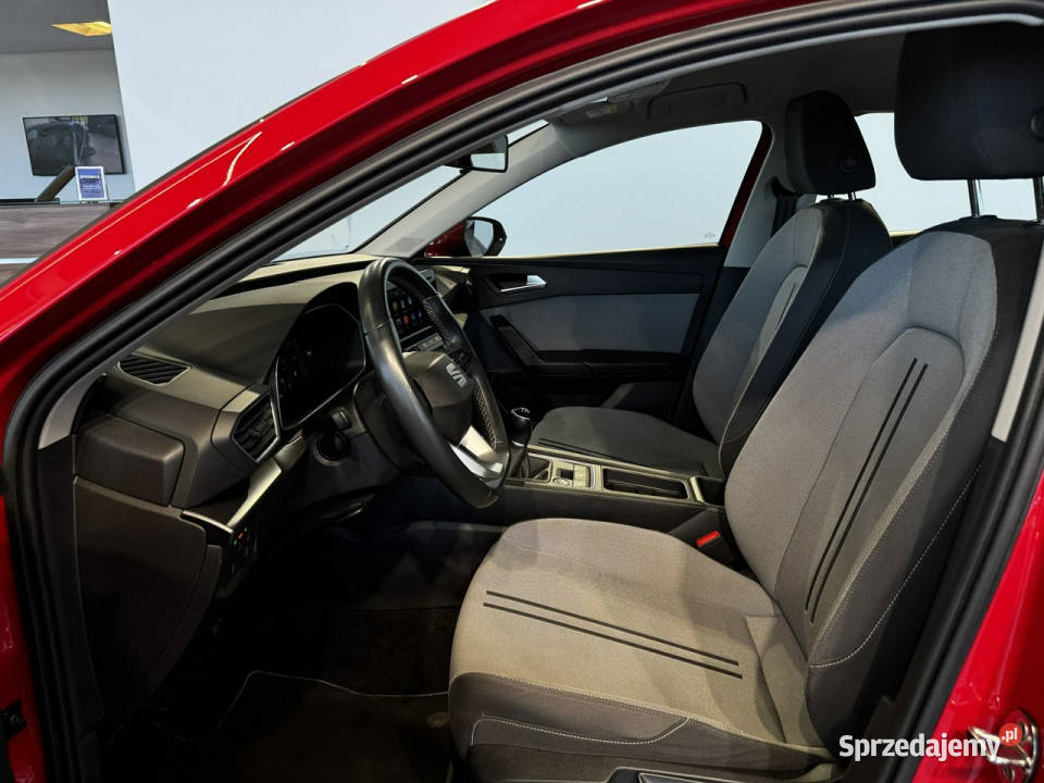 Seat Leon Style 15TSI 130 M6 2021 r salon I aluminiowe felgi Myślenice