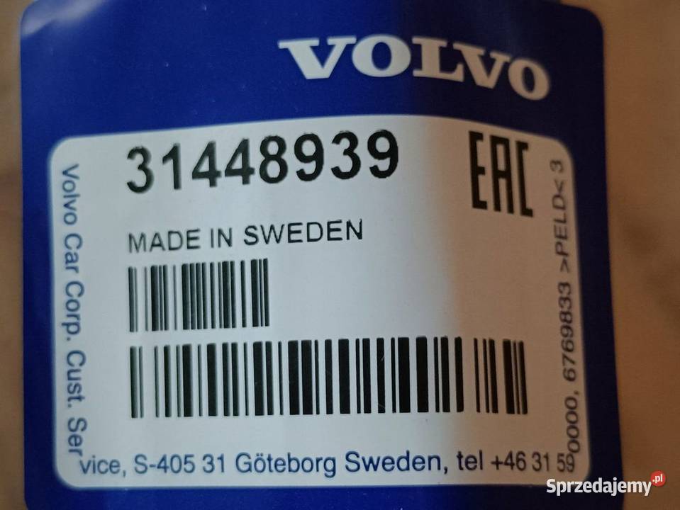 VOLVO XC40 LISTWA SZYBY CZOŁOWEJ LEWA NOWA Pleszew sprzedam