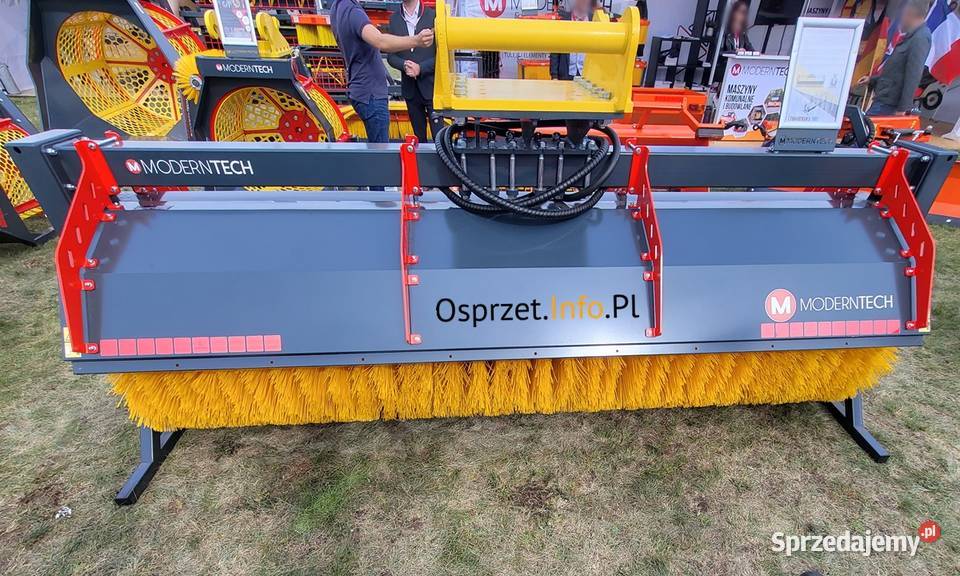 Zamiatarka do koparki do dużych powierzchni ZMD Opole