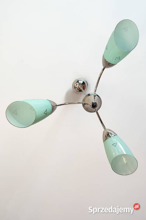 Żyrandol lata 60 Look PopArt MidCentury Vintage Dąbrowa Górnicza