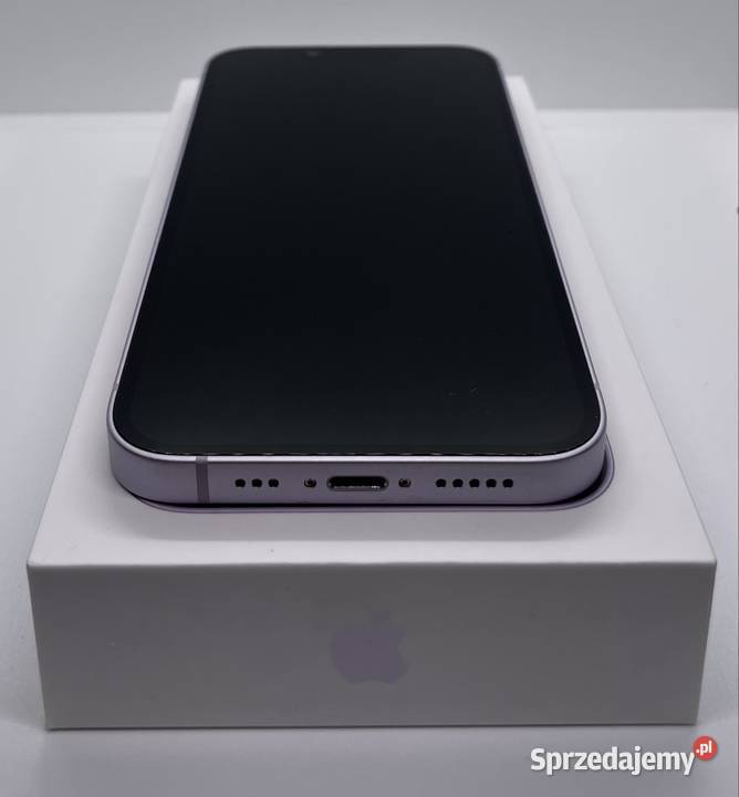 iPhone 14 128 GB Purple 86 Dowód zakupu Łódź