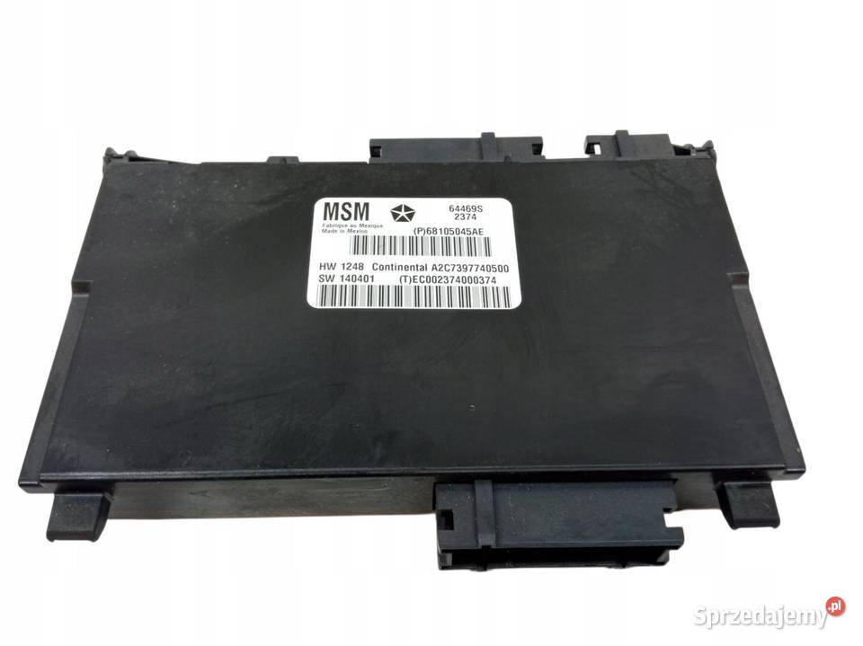 MODUŁ FOTELA 68105045AE Jeep Cherokee V 2014 Komputery sprzedam