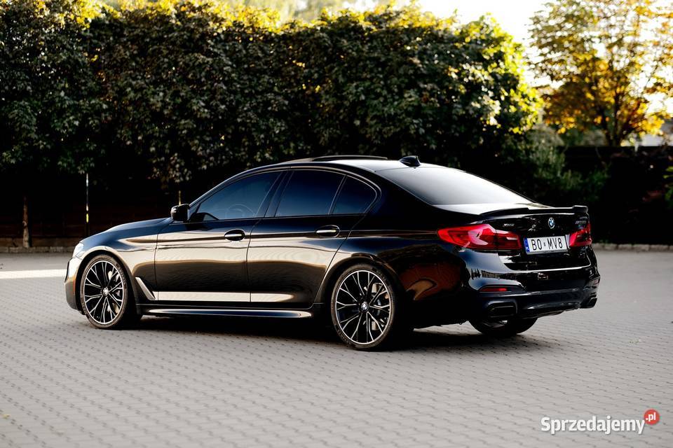 Bmw m550i xdrive elektryczne lusterka Białystok